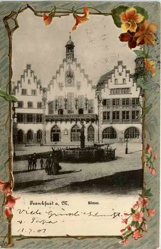 Frankfurt - Römer - Litho -246584