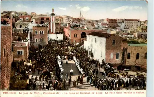 Bethlehem - christmas day -19510