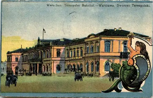 Warschau - Terespoler Bahnhof -248482