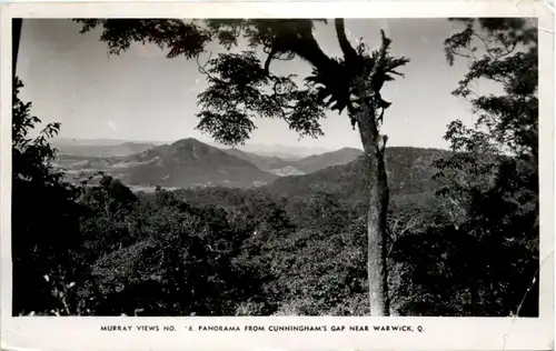 Panorama from Cunningham Gap near Warwick -19626