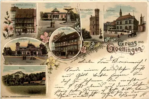 Goslar am Göttingen - Litho -248144