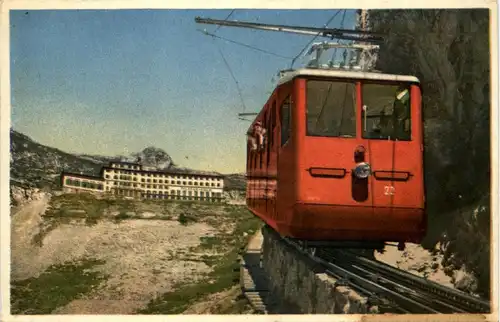 Pilatusbahn mit Hotel Pilatus Kulm -248494