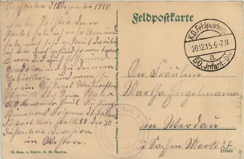 Somme-Py - Feldpost -246926