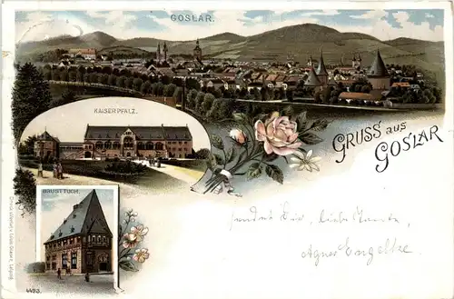 Goslar am Harz - Litho -248128