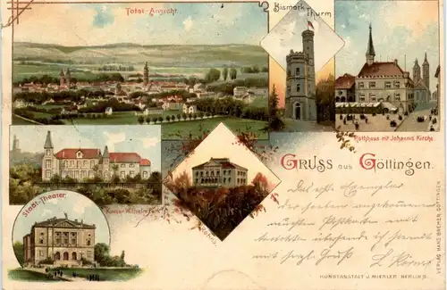 Goslar am Göttingen - Litho -248142