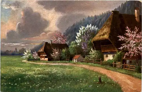 Schwarzwald - Künstlerkarte -247088