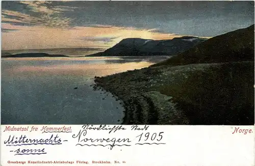 Midnatsol fra Hammerfest -248446