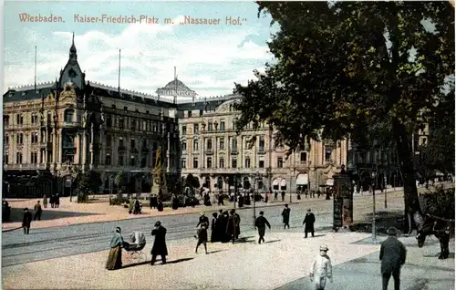 Wiesbaden - Kaiser Friedrich platz -248342