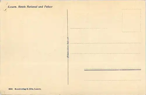 Luzern - Hotel National -249214