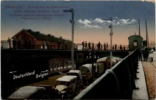 Herbesthal - Brcke über die Bahnstrecke -249234