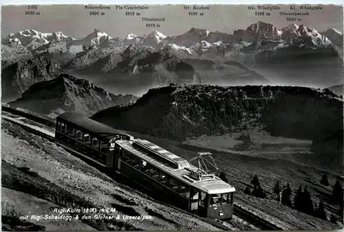 Rigi Kulm - Bergbahn -248490