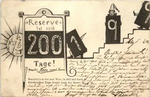 Reserve hat noch 200 tage -248752