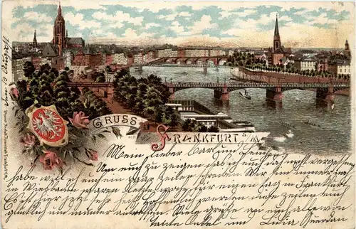 Gruss aus Frankfurt - Litho -249436