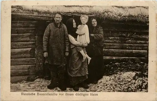 Russische Bauernfamilie -248668