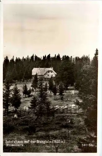 Mürzzuschlag/Steiermark - Schutzhaus auf der Stanglalm -308676