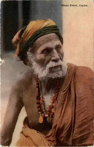 Ceylon - Hindu Priest -249072