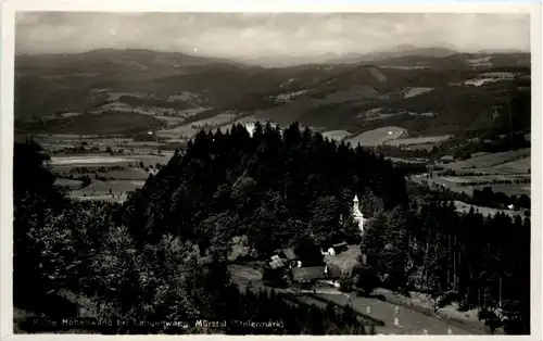 Mürzzuschlag/Steiermark - Langenwang im Mürztal, Ruine Hohenwang -308740