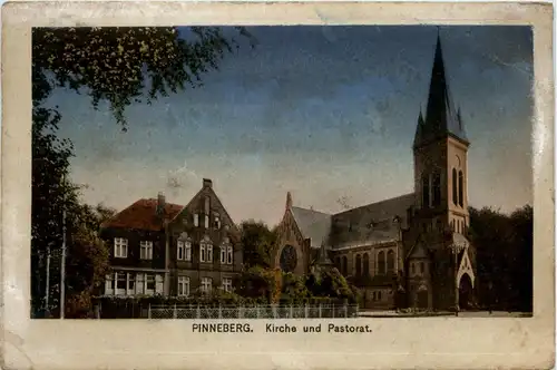 Pinneberg - Kirche und Pastorat -249428