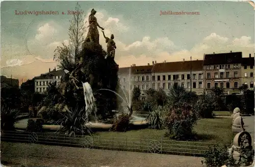 Ludwigshafen - Jubiläumsbrunnen -249116