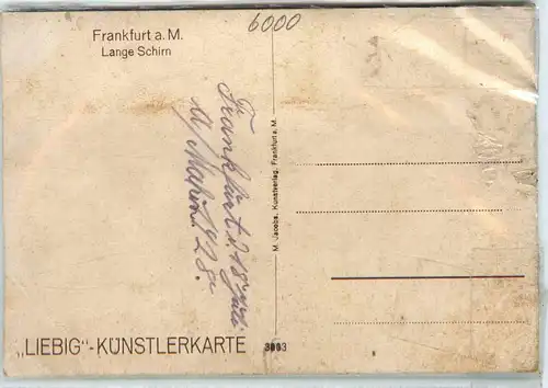 Frankfurt - Liebig Künstlerkarte -249370