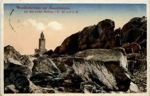 Brunhildisfelsen auf dem grossen Feldberg -249300