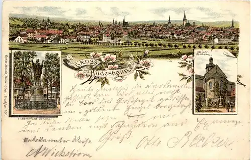 Gruss aus Hildesheim - Litho -248118