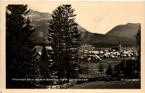 Mürzzuschlag/Steiermark - Mitterdorf im Mürztal mit dem Grimming -308810