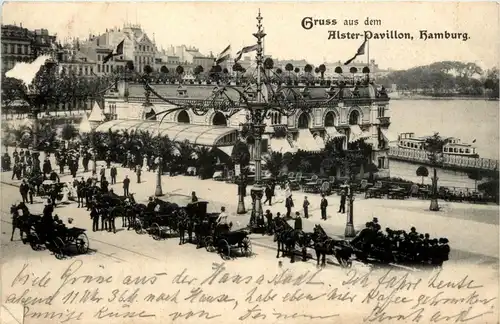 Hamburg - Alster Pavillon -249240