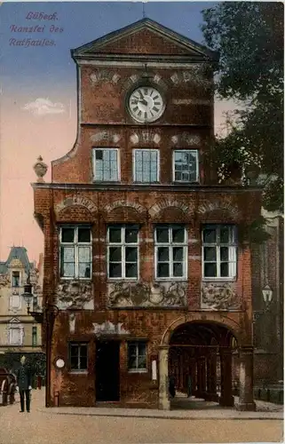 Lübeck - Kanzlei des Rathauses -249260