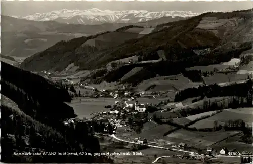 Mürzzuschlag/Steiermark - Sommerfrische Stanz im Mürztal gegen Hochschwab -308970