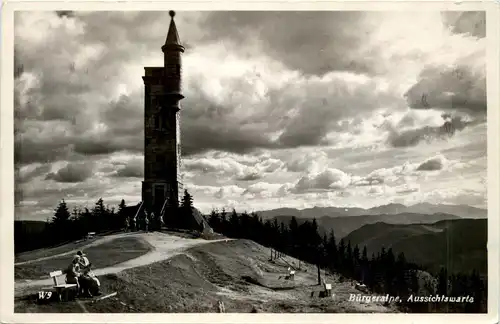 Mariazell/Steiermark - Bürgeralpe, Aussichtswarte -308142