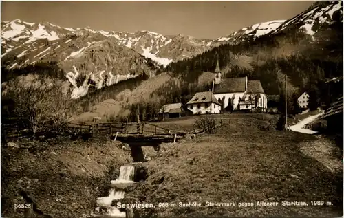 Mariazell/Steiermark - Seewiesen gegen Aflenzer Staritzen -308484