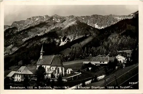 Mariazell/Steiermark - Seewiesen, mit Aflenzer Staritzen -308606