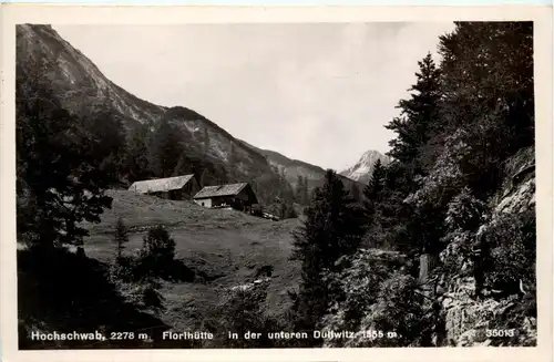 Mariazell/Steiermark - Hochschwab, Florlhütte, in der unteren Dullwitz -308338