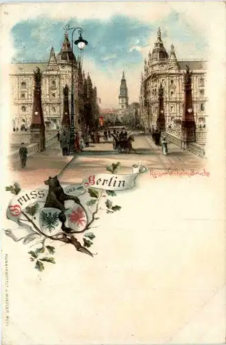 Gruss aus Berlin - Litho -22868