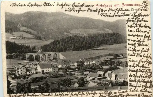 Mürzzuschlag/Steiermark - Steinhaus am Semmering - -309714