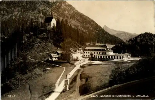 Mariazell/Steiermark - Erholungsheim Sigmundsberg b. Mariazell -308284
