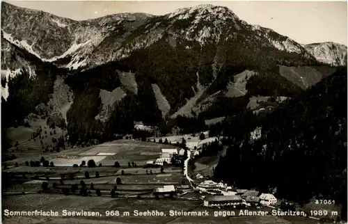 Mariazell/Steiermark - Seewiesen, gegen Aflenzer Staritzen -308582