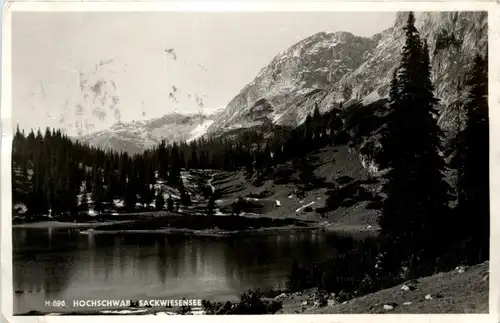 Mariazell/Steiermark - Hochschwab, Sackwiesensee -308144