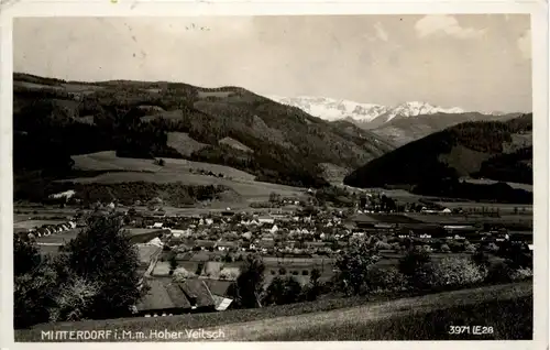 Mürzzuschlag/Steiermark - Mitterdorf im Mürztal mit Hoher Veitsch -308820