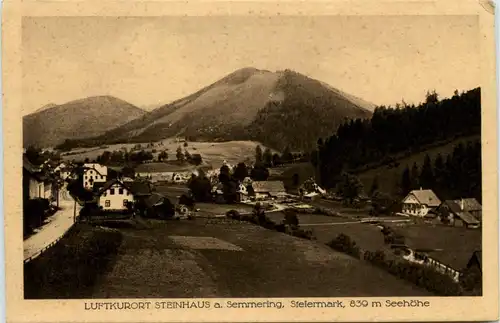 Mürzzuschlag/Steiermark - Steinhaus am Semmering - -309718