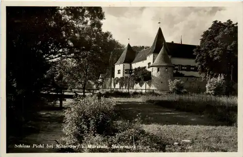 Mürzzuschlag/Steiermark - Mitterdorf im Mürztal, Schloss Pichl -308824