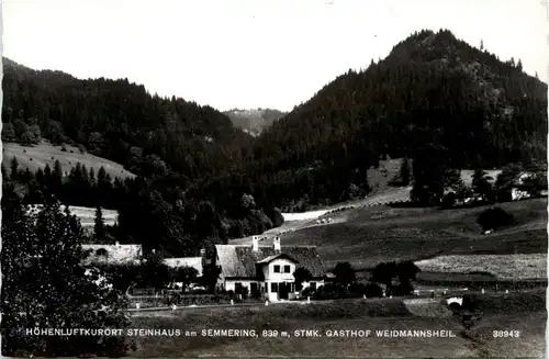 Mürzzuschlag/Steiermark - Steinhaus am Semmering - Gasthof Weidmannsheil -309778