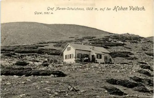 Mürzzuschlag/Steiermark - Graf Meran-Schutzhaus auf der Hohen Veitsch -309816