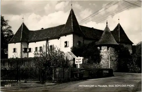 Mürzzuschlag/Steiermark - Mitterdorf im Mürztal-Schloss Pichl -309878