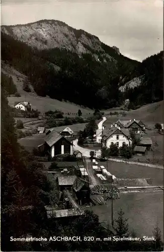 Mürzzuschlag/Steiermark - Sommerfrische Aschbach mit Spielmauer -310000