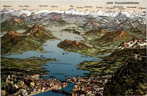 Luzern - vierwaldstättersee -249442