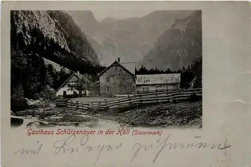 Mürzzuschlag/Steiermark - Gasthaus Schützenauer in der Höll - Weichselboden -309958