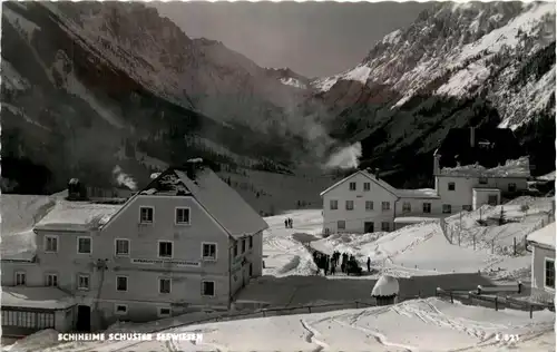 Mürzzuschlag/Steiermark - Seewiesen, Schiheime Schuster Alpengasthof -310510