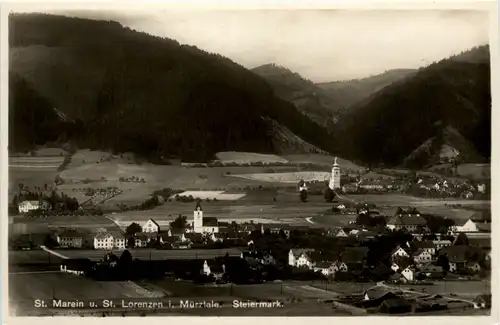 Mürzzuschlag/Steiermark - St. Marein im Mürztal und St.Lorenzen -309166